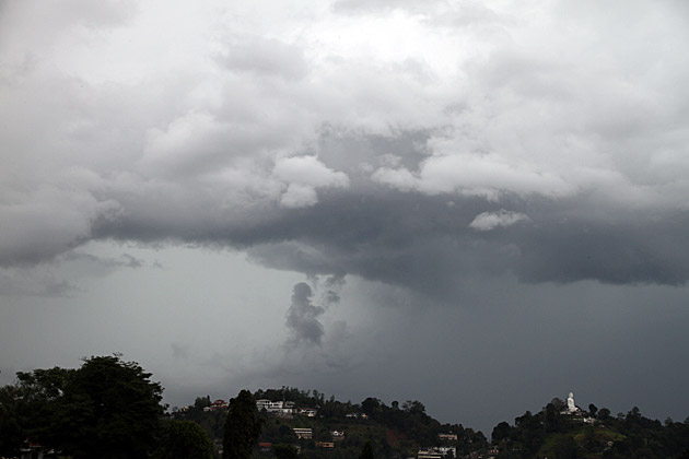Storm over Kandy