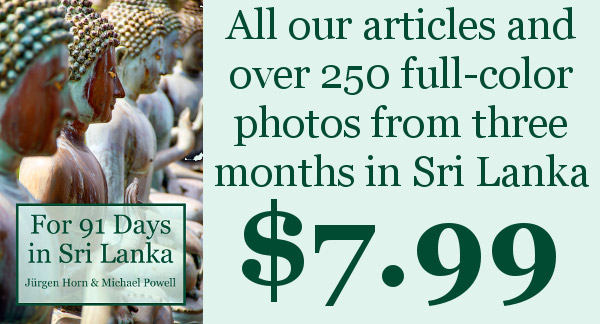Read more about the article For 91 Days in Sri Lanka – The E-Book